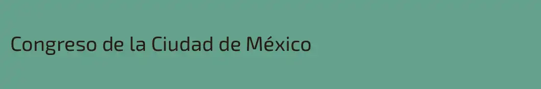Congreso de la Ciudad de México
